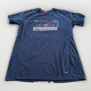 Ferrari Scuderia Mens Black F 2010 Performance Short Sleeve T-Shirt Size XXL 2XL